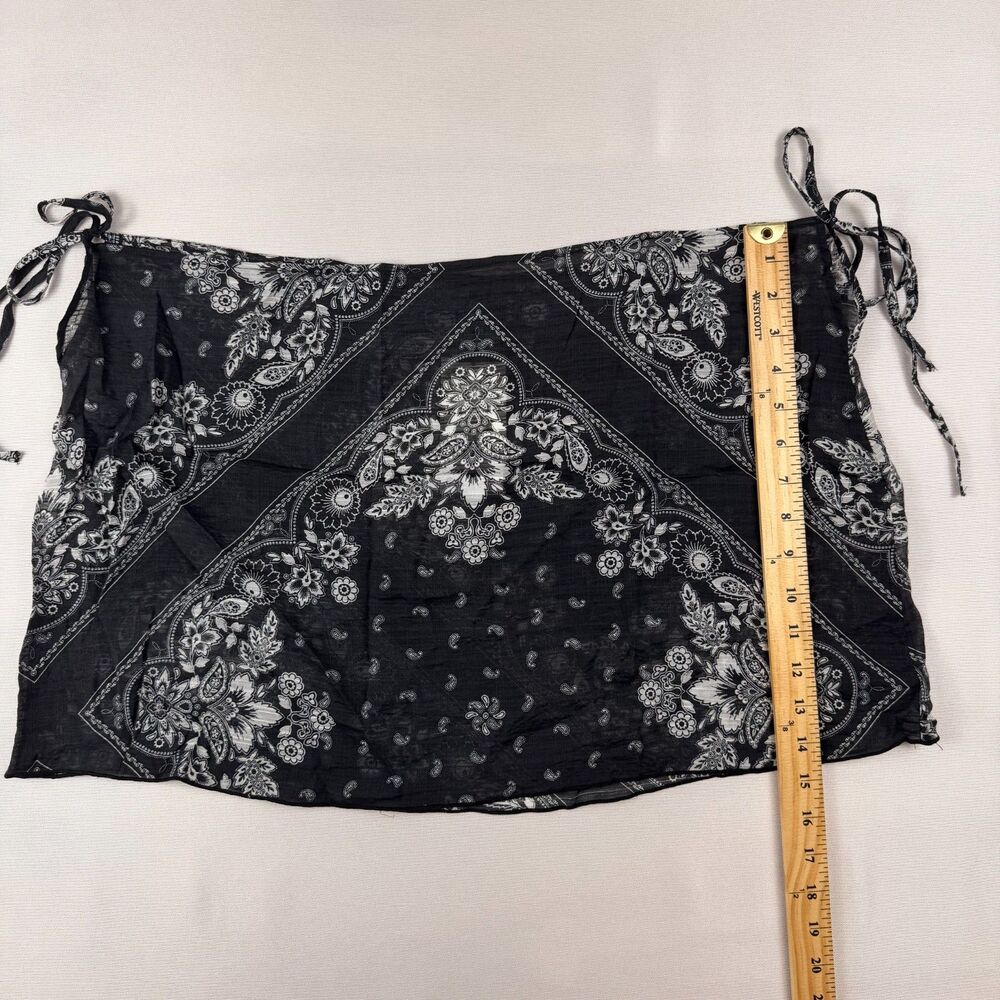 H&M tie-side wrap skirt XL